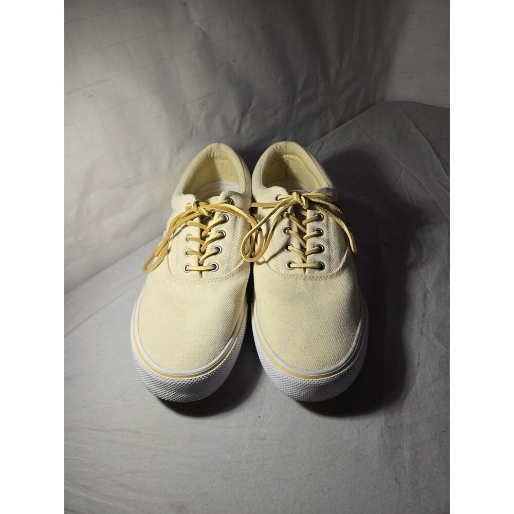 Sperry Top Sider Gold Size 10 Mens Boat Shoes
